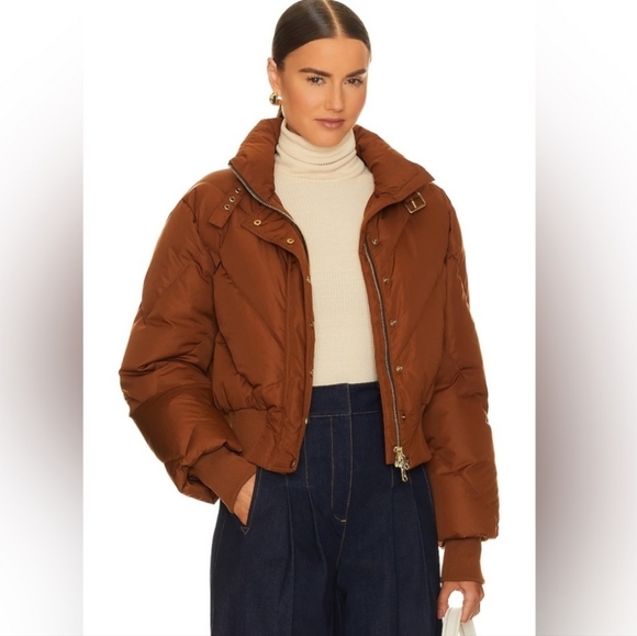 Veronica Beard Burdette Quilted Shell Down Jacket - Picture 5 of 14